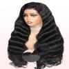13x6 Full Frontal Skinlike Real HD Lace Front Wigs Human Hair Invisible 0.1mm Ultra-thin HD Lace Frayed Ends Pre Plucked Bleached Tiny Knots 200 Density Body Wave HD Lace Front Wigs For Women 30 Inch view 1