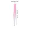 BELLIFFY Professional Industrial Brow Tweezers Set of 4 Accurate Removal for Face Eye Lash view 2
