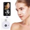 Soufyuane Mini UV Camera Portable Effective Sun Protection Visible and Makeup Removal Sun Protection Detection Facial Sun Protection for iPhone Android Phone (for iPhone (Lighting Port)) view 2