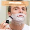 Beatifufu Ergonomic Handle Shave Brush Barber Brush Neck Duster Beard Accessories for Men view 3