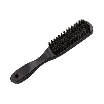 FOMIYES Beard Brush for Men Beard Comb Bristle Hairdressing Styling Wooden Handle Compact Portable