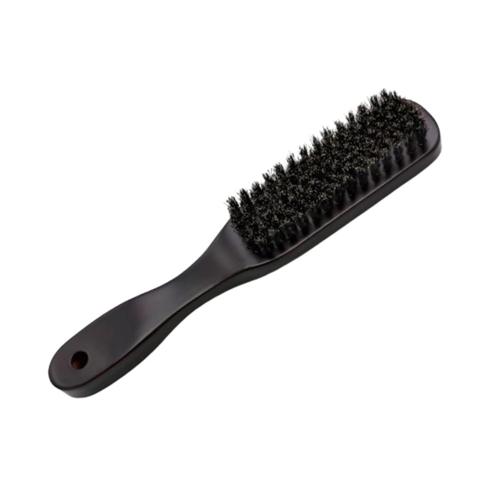 FOMIYES Beard Brush for Men Beard Comb Bristle Hairdressing Styling Wooden Handle Compact Portable