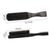 FOMIYES Beard Brush for Men Beard Comb Bristle Hairdressing Styling Wooden Handle Compact Portable view 2