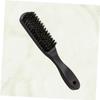 FOMIYES Beard Brush for Men Beard Comb Bristle Hairdressing Styling Wooden Handle Compact Portable view 3