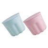 Beatifufu 2sets Makeup Brush Cleaning Tool Silicone Brush Rinsing Bowl Cleaning Bowl Makeup Organizer Automatic Cleaner Eye Shadow Box view 1