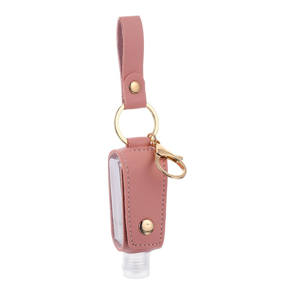 Gogogmee Empty Bottle Keyring Case Hand Keychain Portable Travel Bottle for Liquid Essential Oil Perfume Keyring Holder