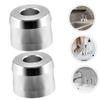 2pcs Large Diameter Razor Stand for Safety Razors Aluminium Alloy Shaving Brush Holder Convenient Storage for Men for Home Use view 3