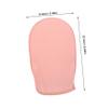 OHPHCALL 2pcs Exfoliating Bath Mitts for Deep Skin Scrubbing Dual-sided Body Scrubber Gloves for Men and Women Gentle Cleaning Exfoliation Tool Pink for Smooth Skin view 2