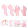 FRCOLOR 2 Pair Remover Socks Gloves Moisturizing Foot Cover Hand Gloves for Foot Care view 3