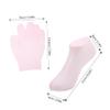 Healeved 2pairs Moisturizing Glove Socks Set Overnight Dry Hand Foot Care Gel Booties Spa Gloves Softening Hydrating Non-Slip view 2