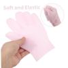 Anneome 2pairs Moisturizing Spa Gloves Socks Set Gel Gloves for Dry Hands Exfoliating Scrub Moisture Toe Skin Care Socks view 3