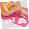 Anneome 2pairs Moisturizing Spa Gloves Socks Set Gel Gloves for Dry Hands Exfoliating Scrub Moisture Toe Skin Care Socks view 4
