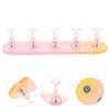 NULYLU 1set Creative Decorative Nail Holders for Training Gradient Oval Nail Stands Tips Convenient Beauty Display for Art and Practice view 4