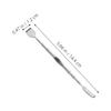 FOMIYES Stainless Steel Blackhead Shovel Face Spatula Whitehead Removal Tool Skin Scrubber for Facial Cleansing view 2
