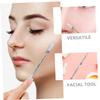 FOMIYES Stainless Steel Blackhead Shovel Face Spatula Whitehead Removal Tool Skin Scrubber for Facial Cleansing view 3