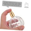 Crystal Crown Glass 2Pcs 50ml Perfume Bottles for Travel view 3