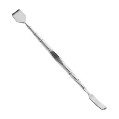 NULYLU Stainless Steel Blackhead Shovel Dual Head Tool for Facial Care Whitehead Removal Pore Scraper