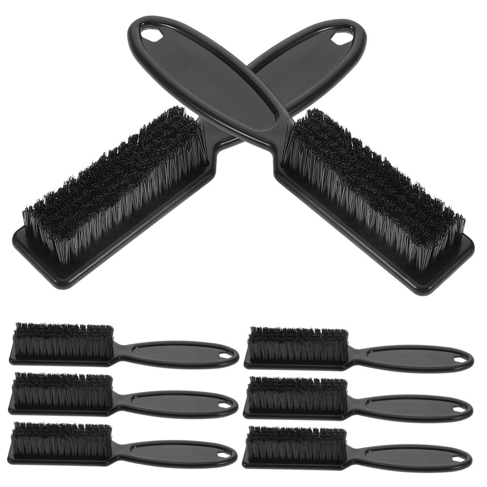 FOYTOKI 8pcs Hair Cutting Brush Barber Clipper Brush for Barber Soft Musical Instruments Cleaning Tools