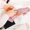 FRCOLOR 2pairs Uv Protection Gloves Nail Art Gel Manicure Gloves Fingerless for Women Gel Nail Lamp Accessory Comfortable Cotton Material view 4