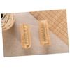 BCOATH 5 Pack Lotus Wood Pig Mane Cleaning Brush Set Hand Washing Brush for Household Use view 2