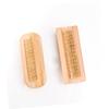 BCOATH 5 Pack Lotus Wood Pig Mane Cleaning Brush Set Hand Washing Brush for Household Use view 4