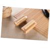 IWOWHERO 5 in 1 Cleaning Brush Set Wood Pig Mane Nail Brush for Hand Washing Cuticle Cleaning Dust Brush Bristle Walnut Brush view 2