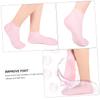 SOESFOUFU Nourishing Socks for Women Moisturize Feet Rejuvenate Skin Sebs Material s 32-34 Pink view 3