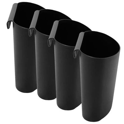 LALADEFIEE 4pcs Hanging Bucket Storage Baskets for Household Salon Easy Installation Space Saving Organizer