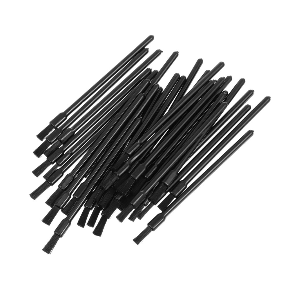 HAPINARY 100pcs Disposable Lipstick Brushes Portable Plastic Lip Applicators for Smooth Lip Makeup Mini Travel Brushes for and Makeup Enthusiasts