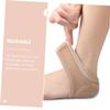 Beatifufu 2pairs Heel Socks for Women Men Boys and Girls Elastic Cover for Dry Cracked Feet Toeless Socks Moisturizing Gel Comfortable and Washable view 3