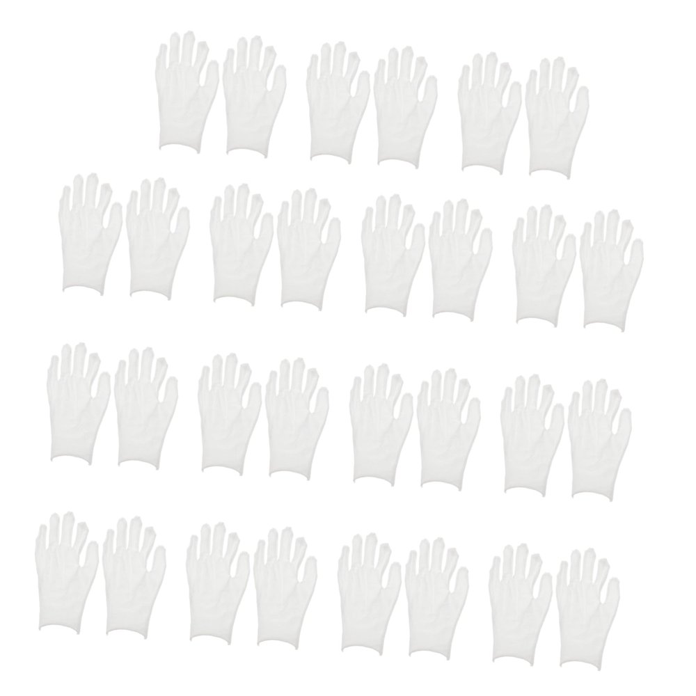 Beatifufu Moisturizing Cotton Gloves for for Men Women 15 Pairs Inspecting Gloves Set