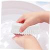 AUTSUPPL Fingernail Scrub Brush Set 3-Piece Soft Bristle Nail Cleaning Brushes for Manicure and Pedicure for Home and Salon Use view 3