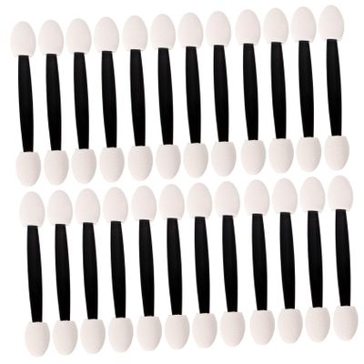 LALADEFIEE 4bags Double-ended Eye Shadow Stick Makeup Tool Dual Sides Eyeshadow Sponge Brush for Women