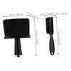 FRCOLOR 2pcs Neck Duster Brush Ergonomic Barber Hair Removal Tool for Salon Use Stylish Design for Cleaning Broken Hair Essential view 2