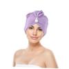 Beatifufu Microfiber Hair Dry Wrap Quick Drying Cap for Long Hair Bathing Turban Thicken Towel view 2