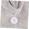 FOMIYES 3pcs Hair Cap Hair Bonnet for Shower Soft Absorbent Girls Head Towel Women Bath Towel view 3