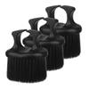 Beatifufu 3pcs Knuckle Beard Brushes for Men Ergonomic Mustache Grooming Tools Lightweight Bristle Hair Brushes for Shaping and Styling Facial Hair view 1
