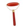Beatifufu Red Agate Facial Roller Massager for Home Use Dual-Head Rolling Massage Tool Safe and Effective Facial Massage Device view 1