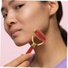 Beatifufu Red Agate Facial Roller Massager for Home Use Dual-Head Rolling Massage Tool Safe and Effective Facial Massage Device view 4