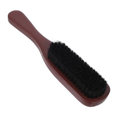 Beatifufu Hair Brush for Men Boar Bristle Beard Grooming and Detangling Comb Wooden Handle for Hair Types Gentle Scalp Travel-friendly