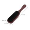 Beatifufu Hair Brush for Men Boar Bristle Beard Grooming and Detangling Comb Wooden Handle for Hair Types Gentle Scalp Travel-friendly view 2
