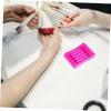 4pcs Nail Art Pen Stand with 5 Grid ABS Plastic Organizer view 4