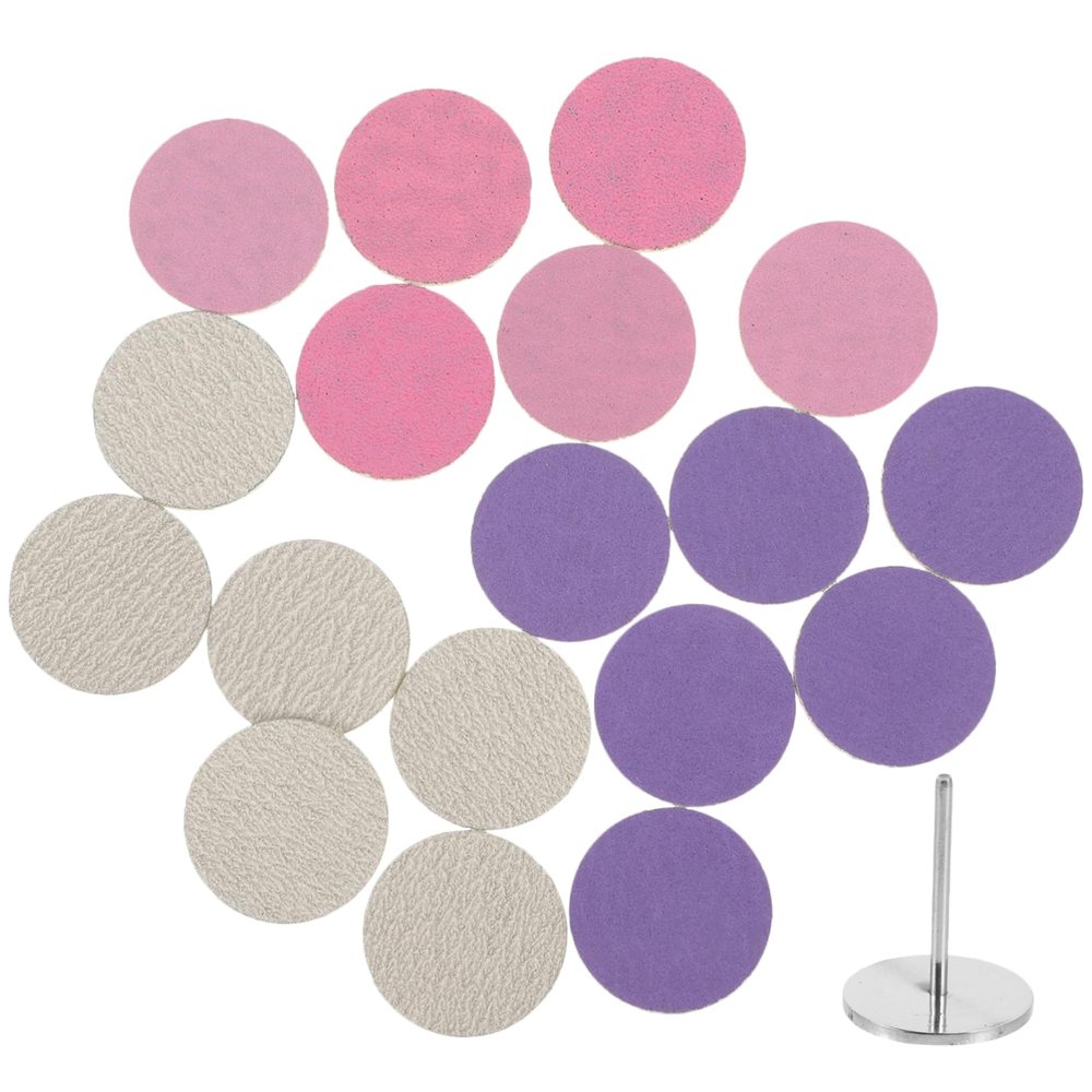 Gogogmee 60pcs Foot Callus Remover Pads Nail Drill Sandpaper Discs Electric Pedicure Tool Replacement Pads for Foot File Toe Care