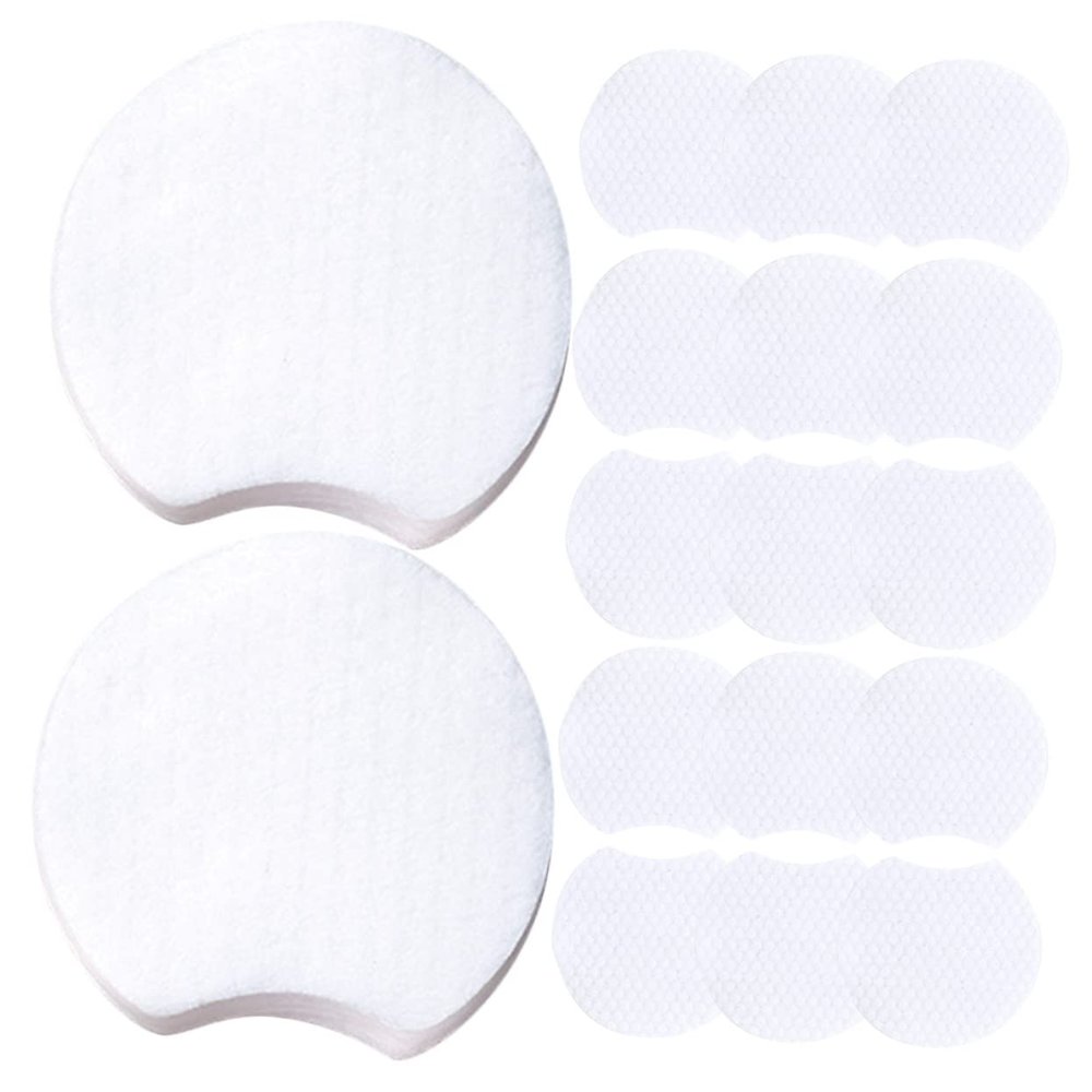 BIUDECO 1200pcs Semi Makeup Remover Pads Face Cotton Pads for Sensitive Skin Gentle Cleansing Makeup Removal