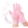 BIUDECO 1set Moisturizing Foot Care Socks and Gloves Set Exfoliating and Cracked Skin Treatment Pack Pink Socks for Soft Smooth Skin view 3