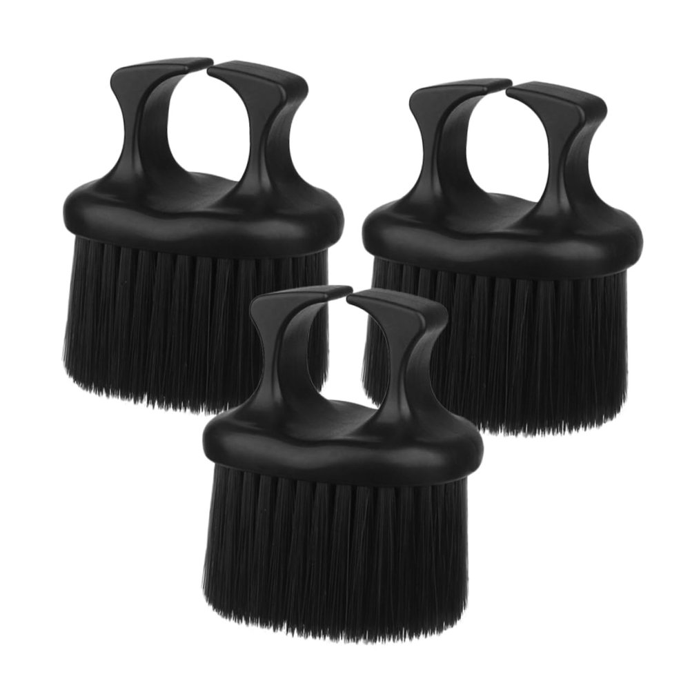 VINTORKY Brush Set 3pcs Barber Beard Brush Comb Men's Grooming Tool Perfect for Travel
