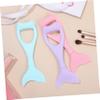 BIUDECO 3pcs Mermaid Shape Mascara Shield Lash Mascara Guard Eyelash Tool for Makeup view 4