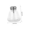 Refillable Press Bottle 180ml Aluminum Glass Pump Dispenser view 2