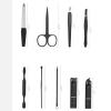 AFPSDLFJDLS Stainless Steel Nail Clippers Set Scissores Tweezer Ear Pick Multi-Function Daily Hand Foot Care Tools Set(E) view 2