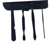 Healvian 7pcs Manicure Tool Set Nail Clippers Scissors Trimmer Nail Care Kit Clippers Set for Men Women Portable Black Easy Care view 3